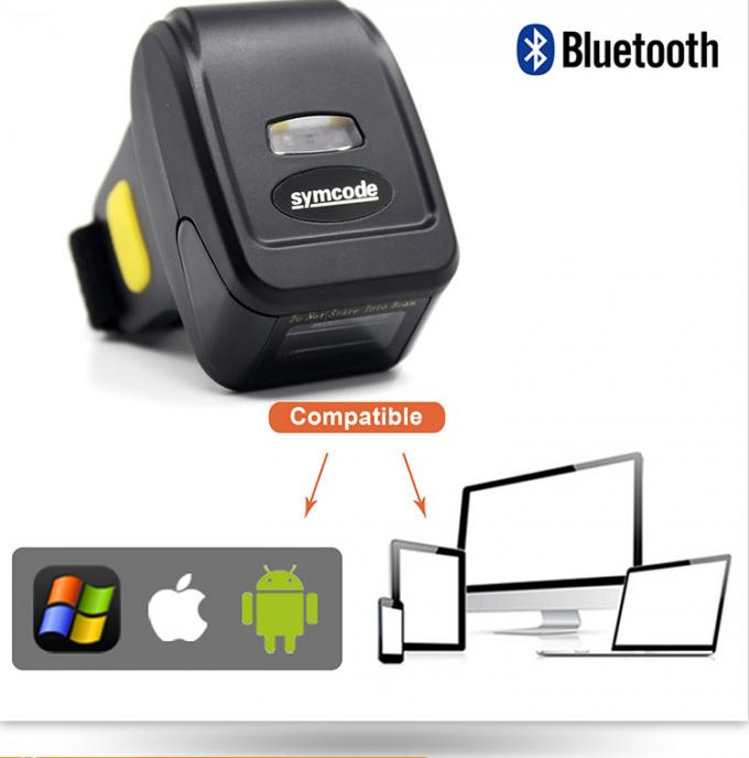 Mj-5209A Wearable Symcode-Streepjescodescanner/Bluetooth-Ringsscannersteun VERBORG