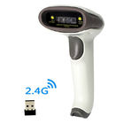 CCD Wired Wireless Hands Free Barcode Scanner USB 2.4G Programmable Preamble