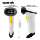 Manual Trigger Handheld Barcode Scanner Read Quickly Adjustable Optional Stand