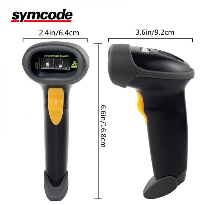 De Scanner van de Symcode1d Laser, Handbediende Streepjescodescanner met de Bevelen van de Tribunesteun