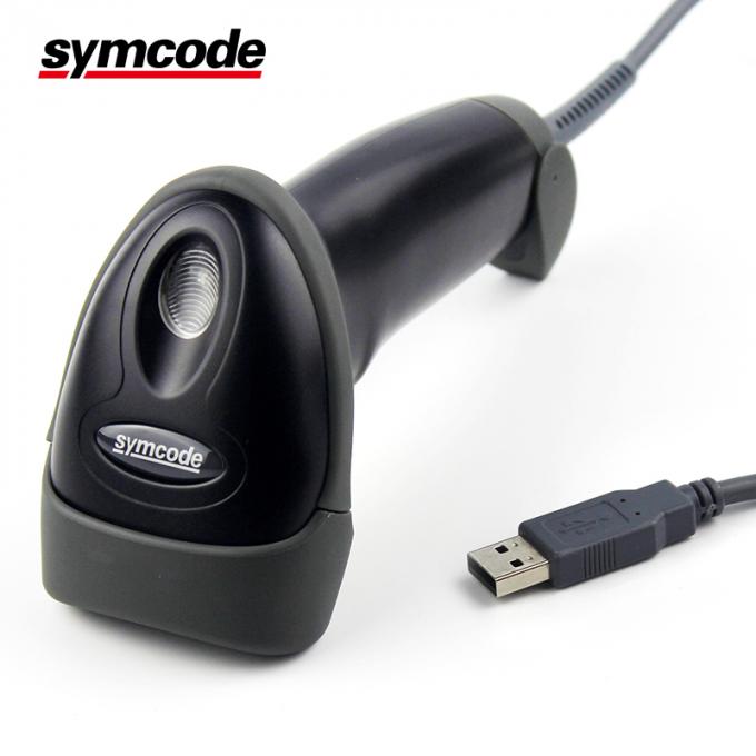 De Scanner van de Symcode1d Laser, Handbediende Streepjescodescanner met de Bevelen van de Tribunesteun